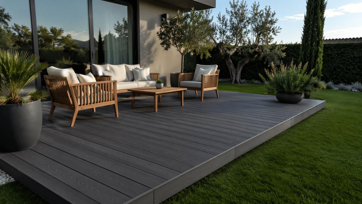 Terrasse sur plot : avantages, inconvénients et prix 2026