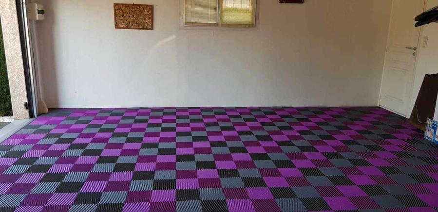 Dalle PRO Damier - Rose 