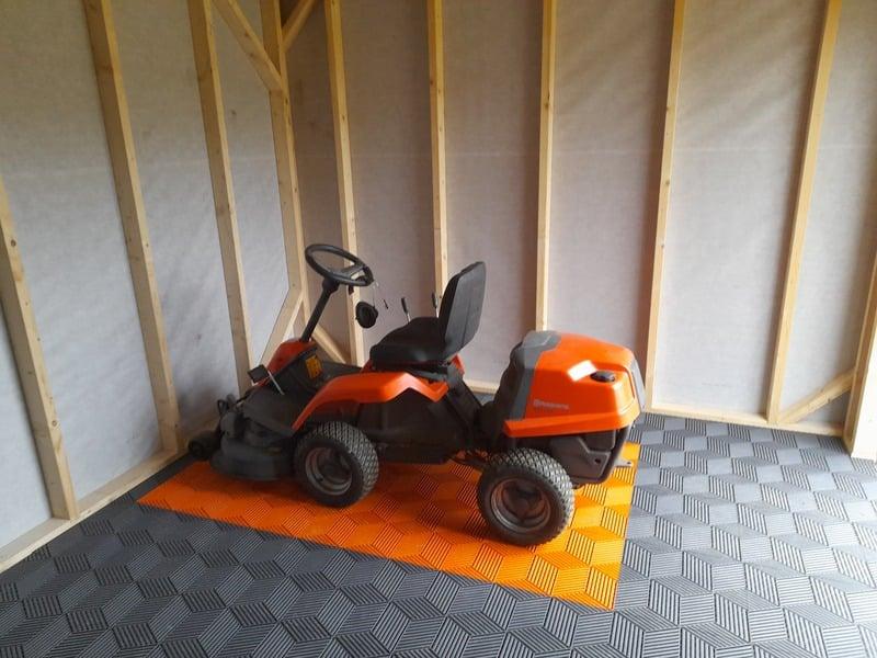 Dalle Cubique 3D - Orange