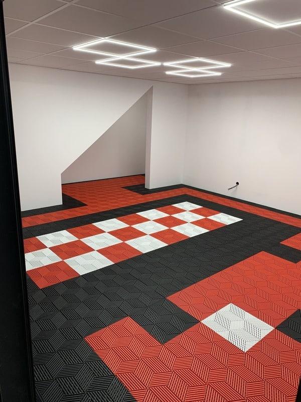 Dalle Cubique 3D - Blanc