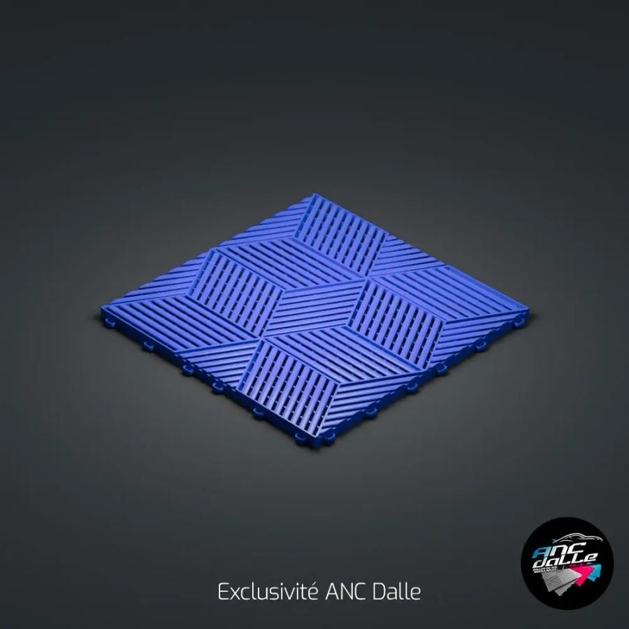 Dalle Cubique 3D - Bleu foncé