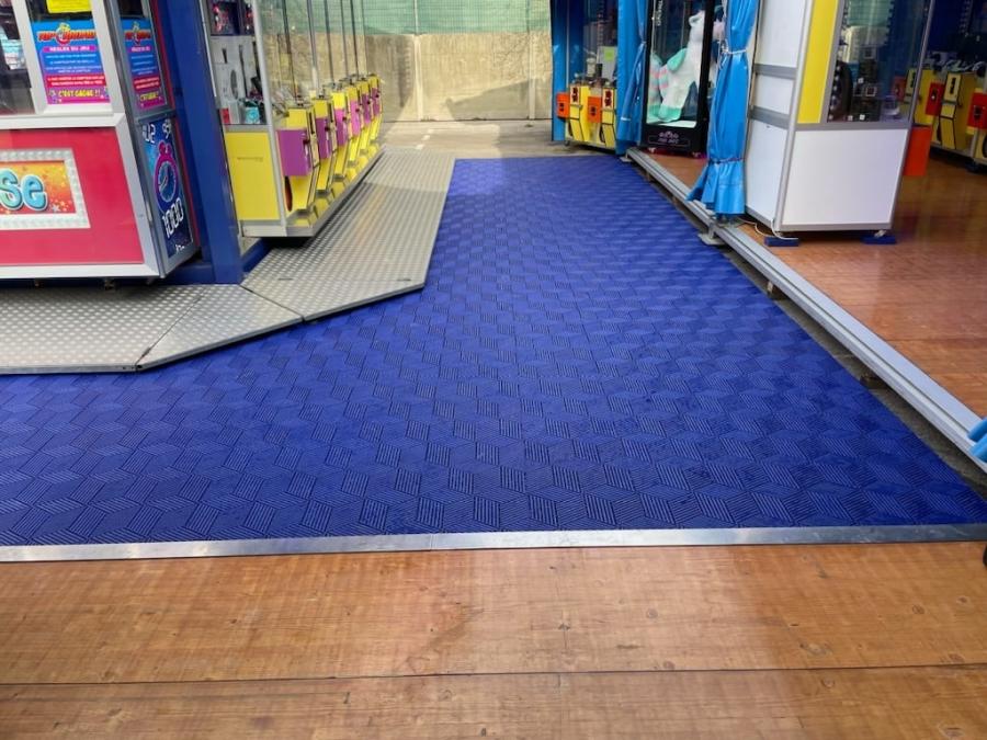 Dalle Cubique 3D - Bleu foncé