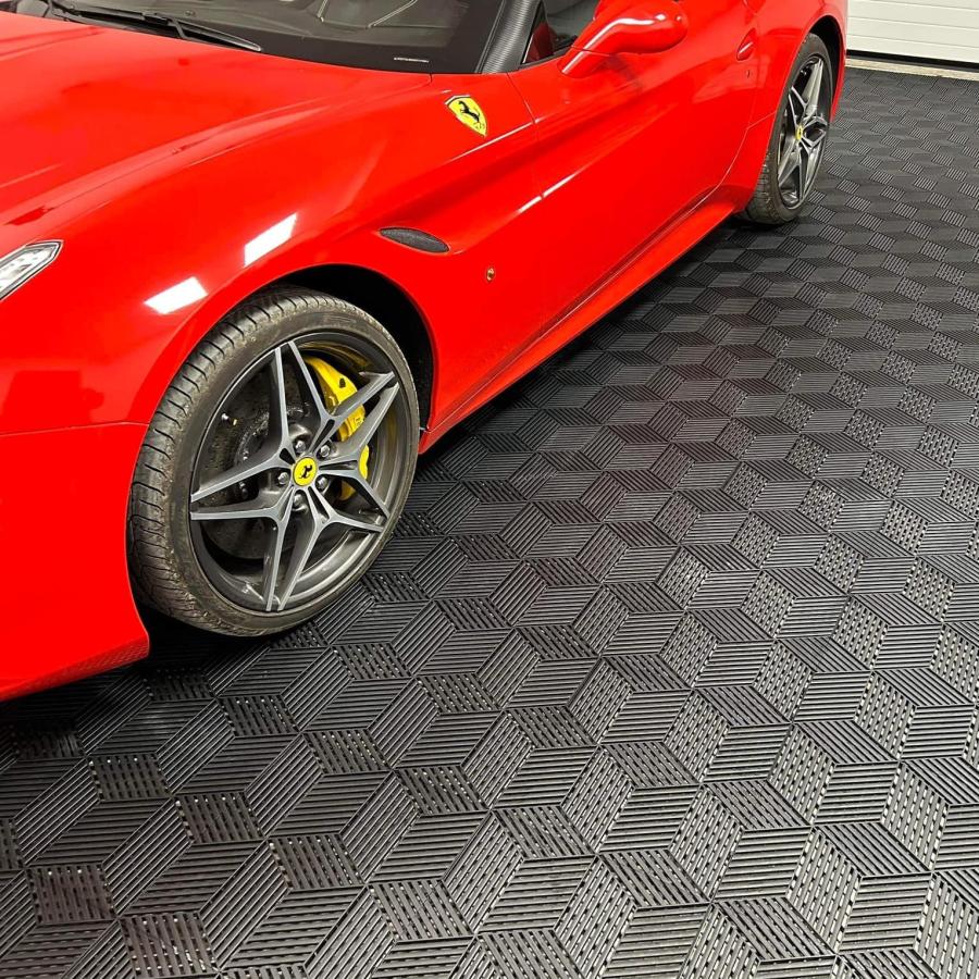 Dalle Cubique 3D - Noir