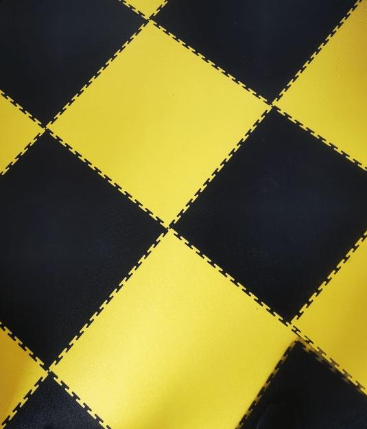 Dalle PVC 498x498 cm Jaune 6,5mm