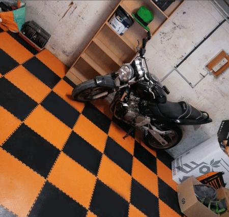 Dalle PVC 498x498 cm -Orange- 6,5mm