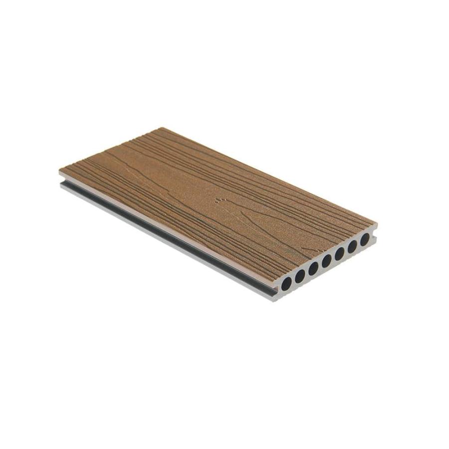 Lame de terrasse composite - couleur Tek Clair (réversible Tek Foncé)