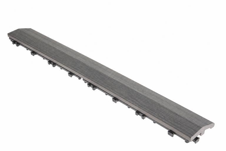 Bordure finition pour Dalle de terrasse – 30x6cm – couleur « GRIS »