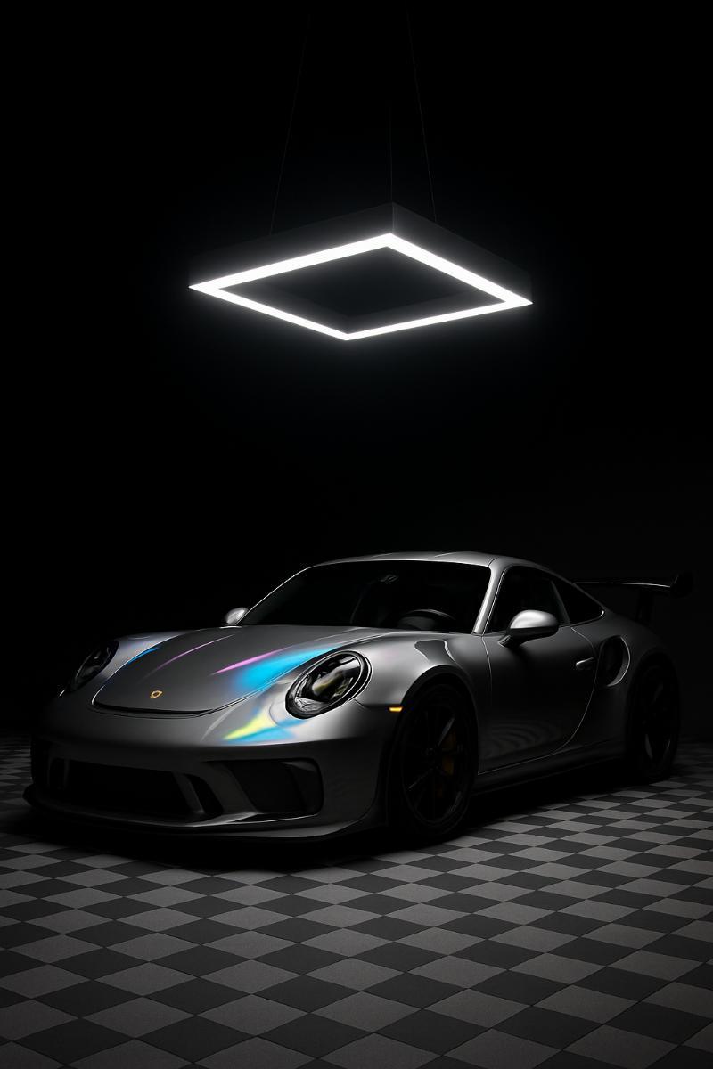 Plafonnier LED monobloc Cadre 40×40 cm - Blanc