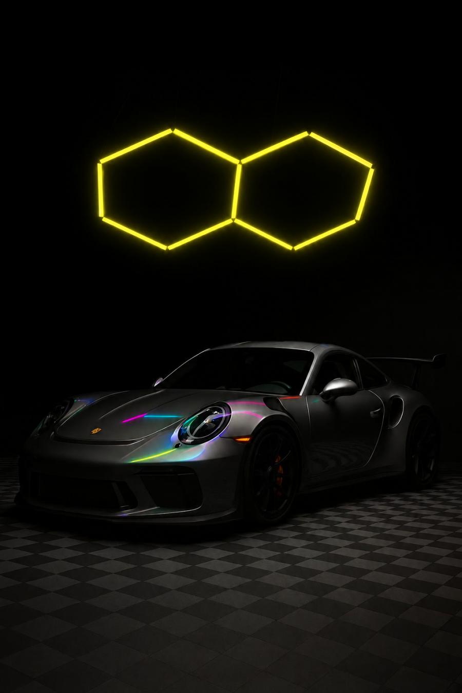 Kit d’Ambiance LED 2 Hexagones - RGB - Photo 3
