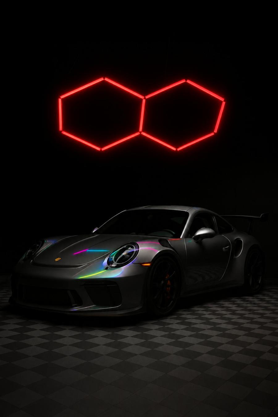 Kit d’Ambiance LED 2 Hexagones - RGB - Photo 5