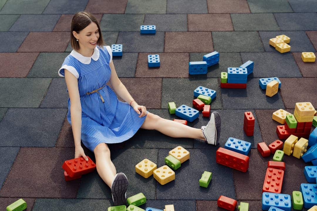 Dalles en caoutchouc pour terrasse : La solution idéale pour les familles avec enfants